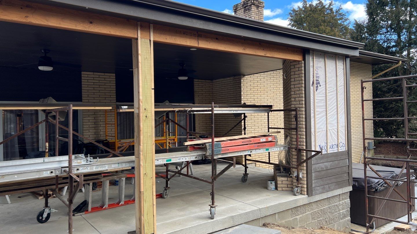 Centerville Covered Patio by Zengel Group