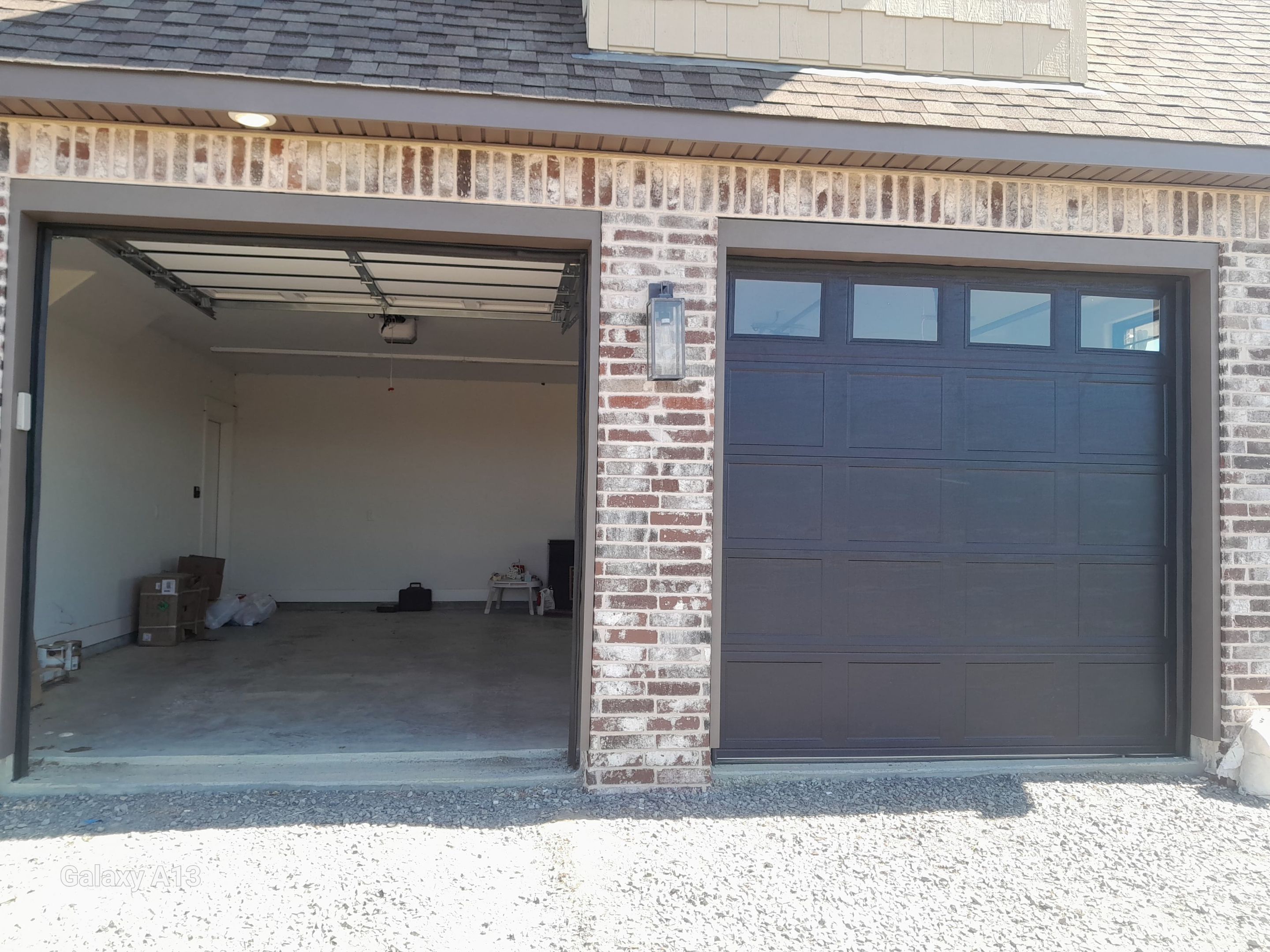 Fascia and door frames wrapped with PVC coil & soffit installation by In & Out Construction & Remodeling, LLC