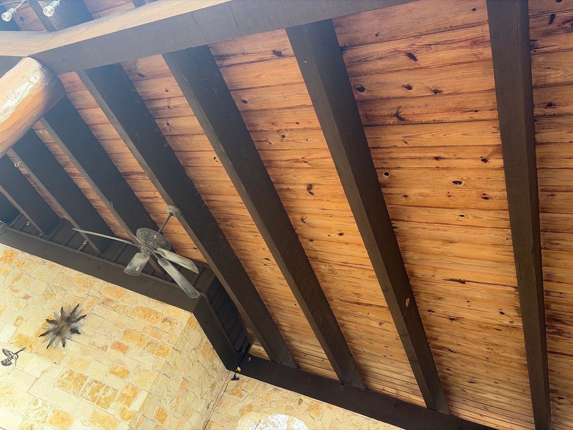 A Complete Exterior Refresh for a Custom Log Home & Property in Alba, Texas by Quality Coats Painting