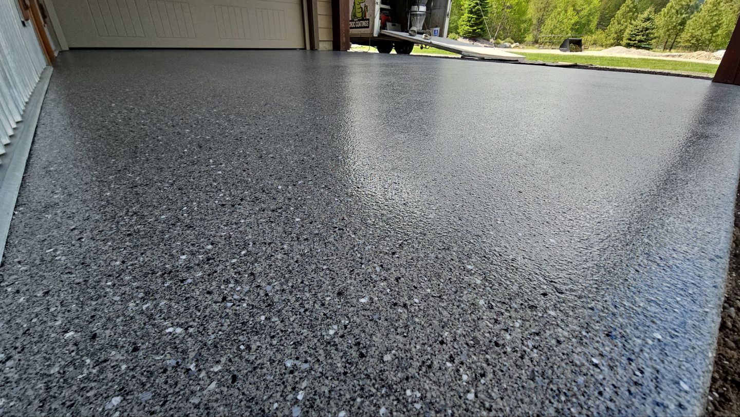 Patio Transformation using Shale Hybrid by Croc Coatings, LLC