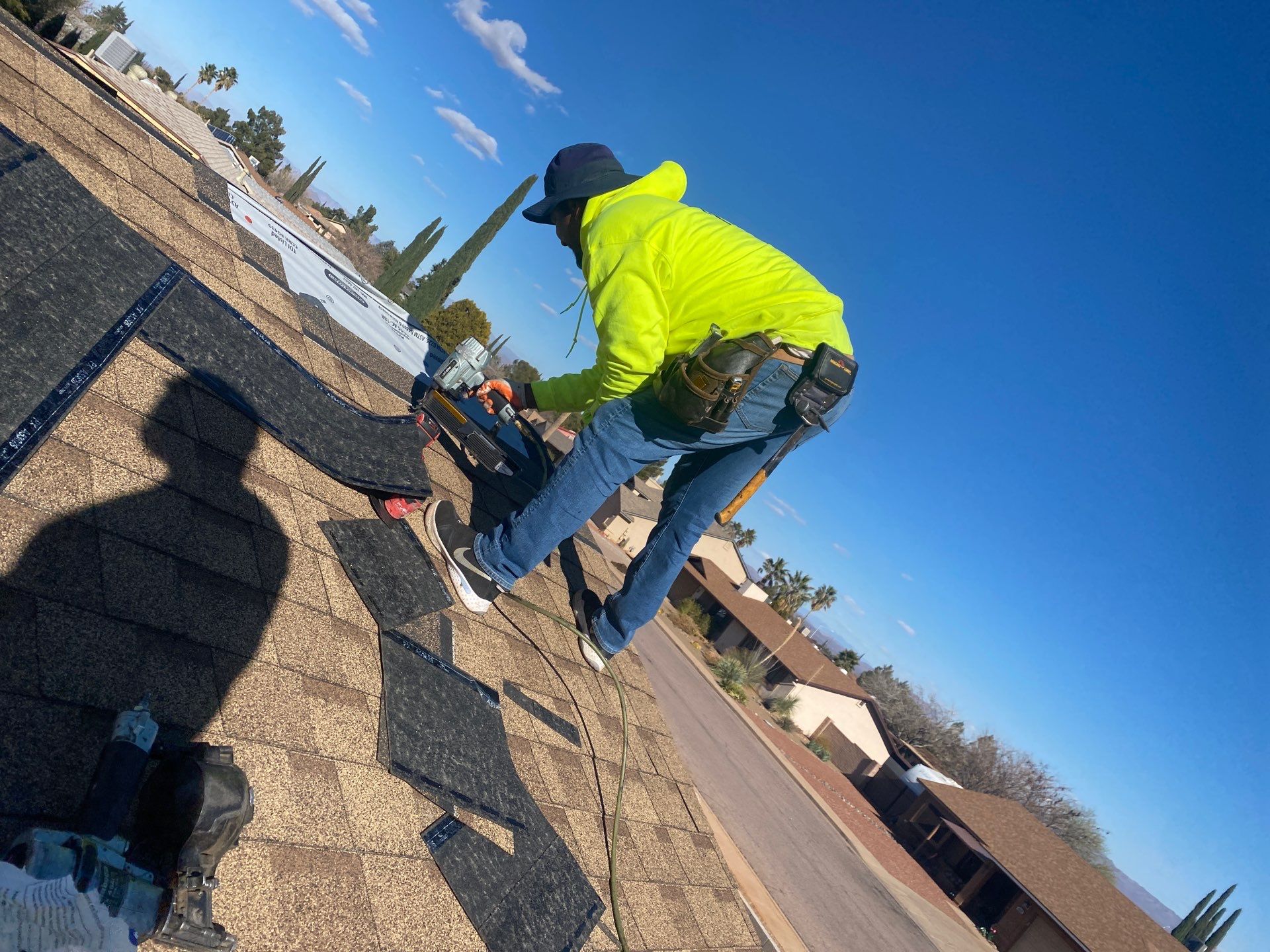 Sand Dune Shingles by Reimagine Roofing