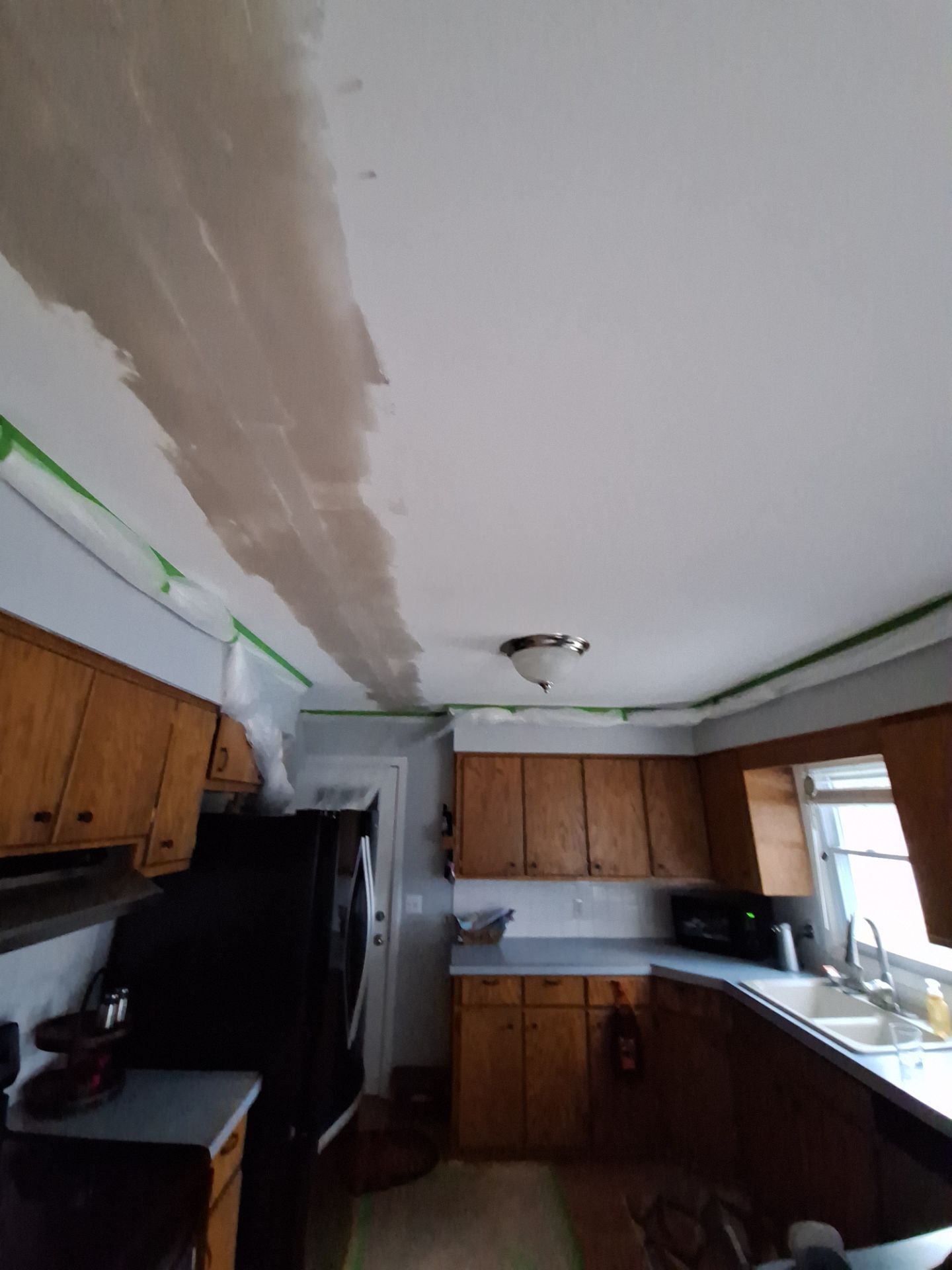 Ceiling Seam Repair & Full Ceiling Repaint | Muskegon, MI by Gordon Painting