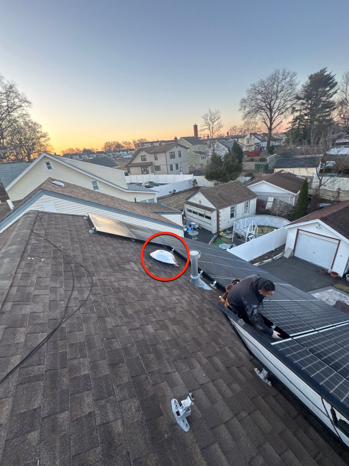 Burnt Sienna Shingles by Reimagine Roofing