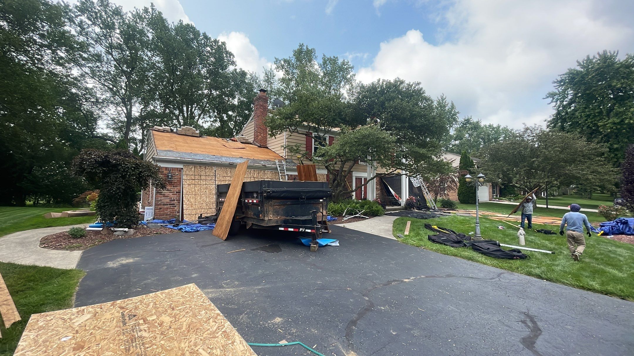 Roof Replacement using CertainTeed Landmark by 180 Contractors