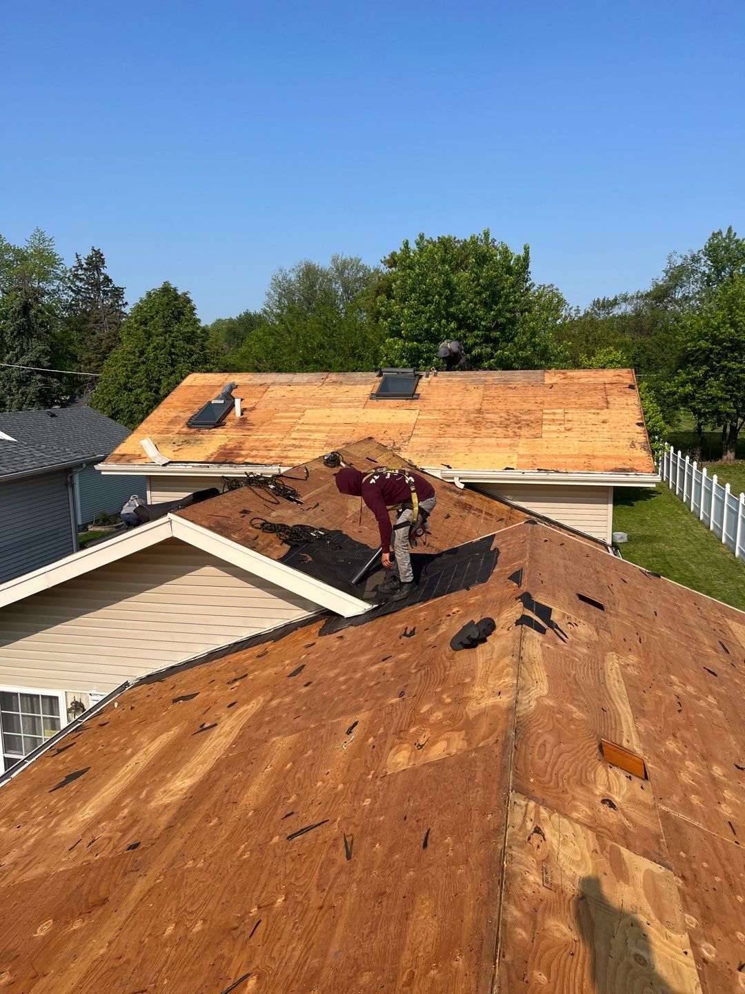 Roof, siding and gutter replacement by hail and wind damage by Just Brilliant Restoration JBR