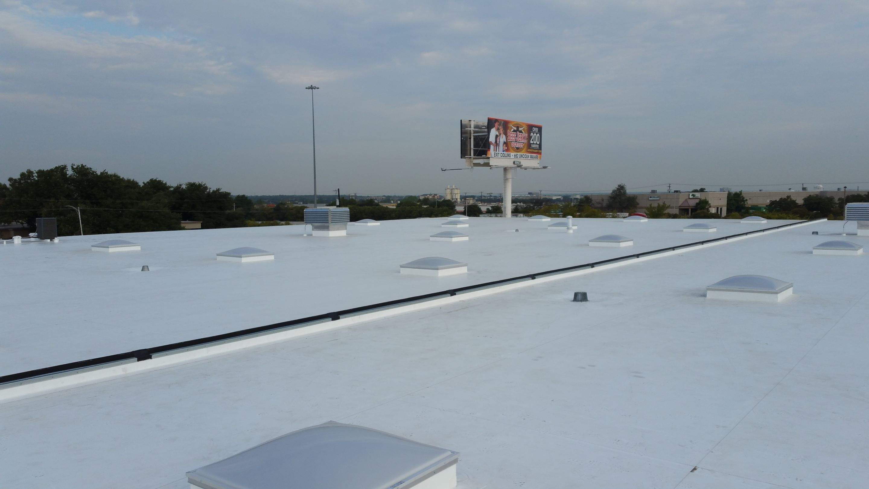 Massive Storm Damage Project - Factory in Arlington by First United Roofing & Construction