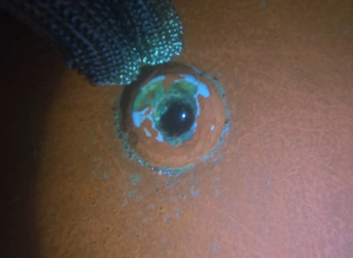 Project in Fort Myers Beach by Florida Hull Cleaning 