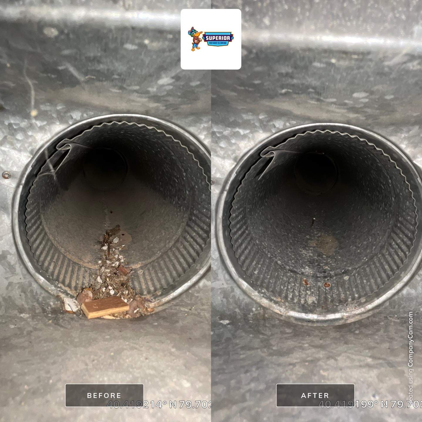 Air Duct Cleaning With a Vacuum Truck in Murrysville, PA by Superior Air Duct Cleaning
