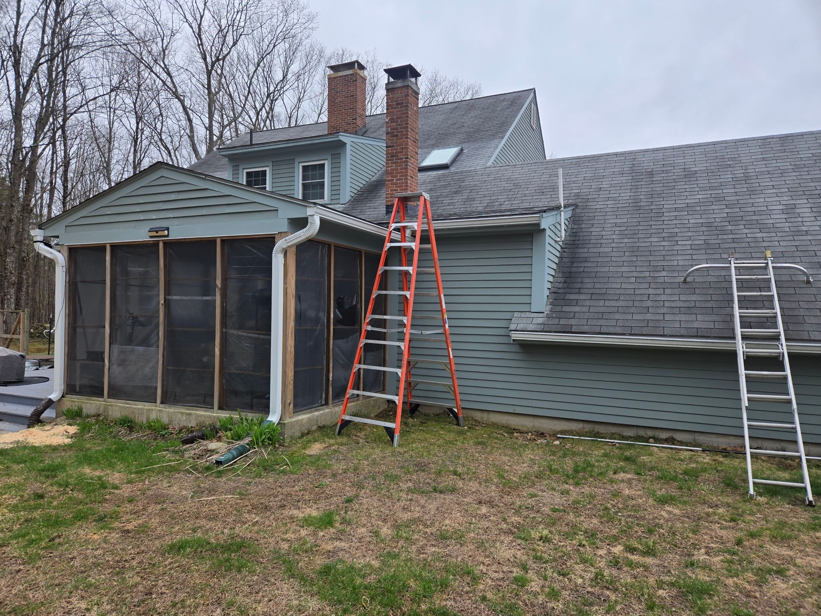 Residential Roof Replacement Using Owens Corning Shingles in Hopkinton, NH by Tall pine roofing