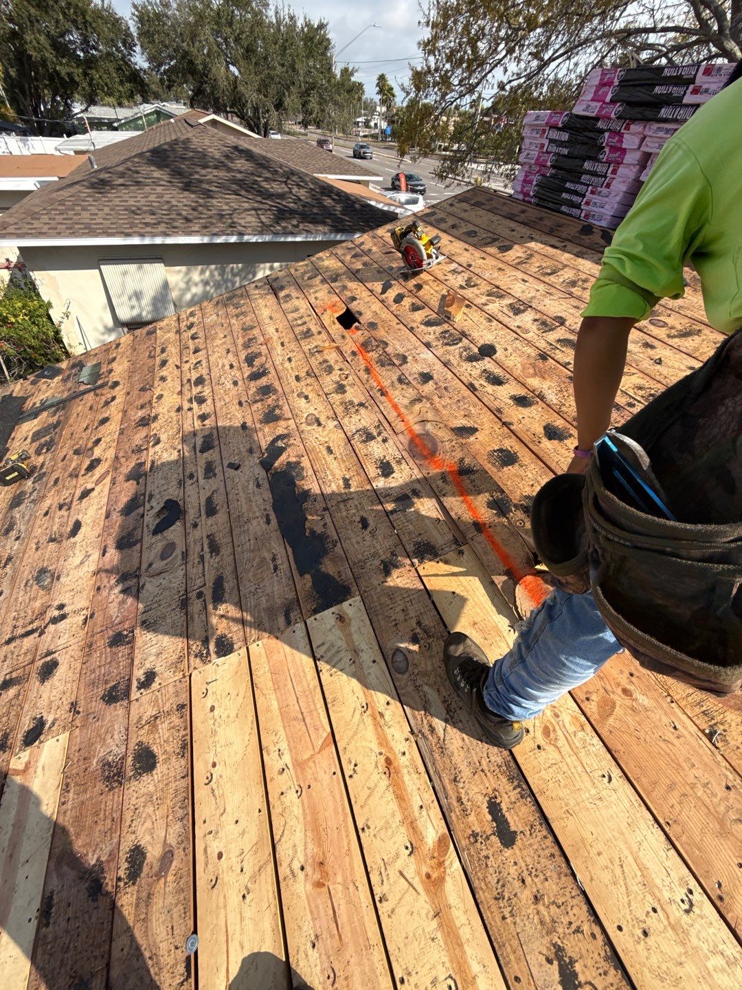 Project in St. Petersburg 33710 by Mitchell Roofing Company LLC 