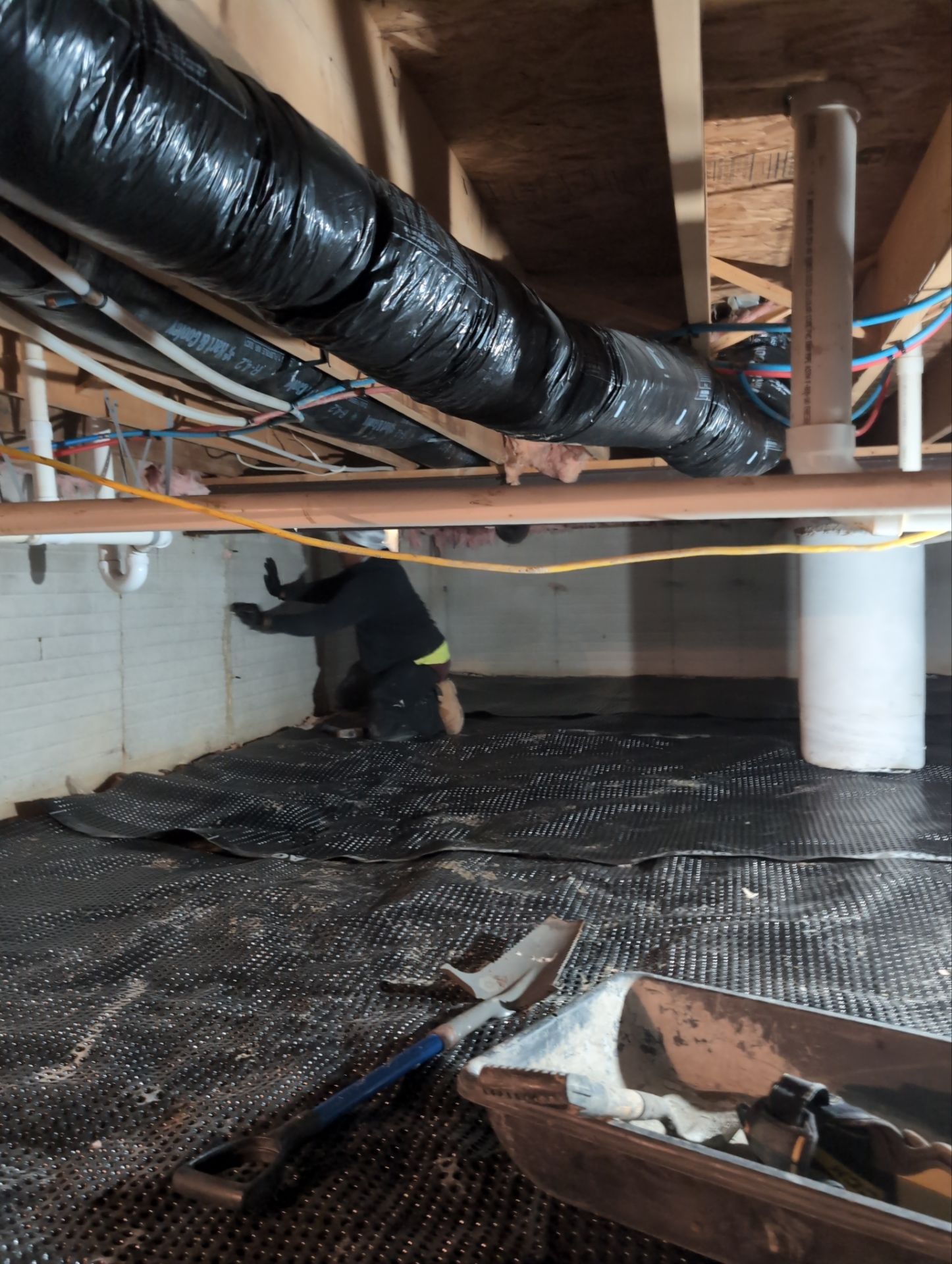 Crawl Space Encapsulation by Toledo Basement Repair