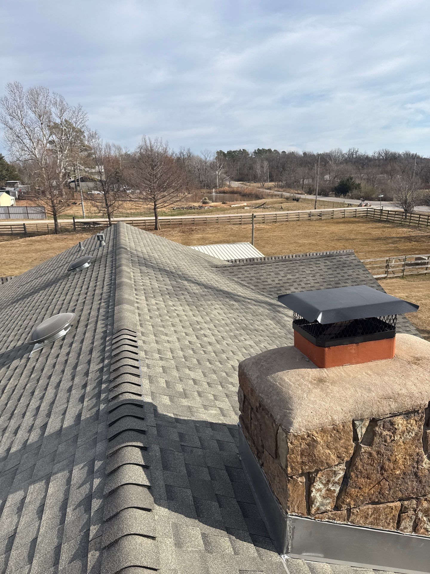 roof replacement in Choctaw by McCann's Roofing and Construction