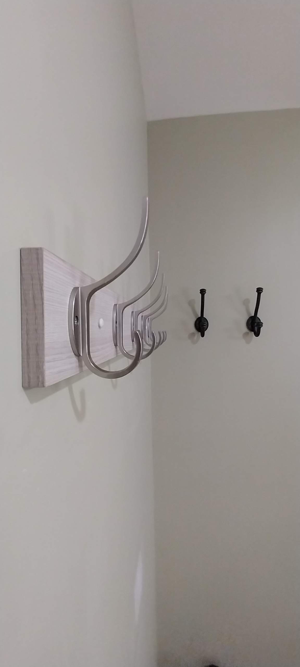 Bathroom Remodel using Hanging Solutions by Laser Focused Solutions LLC