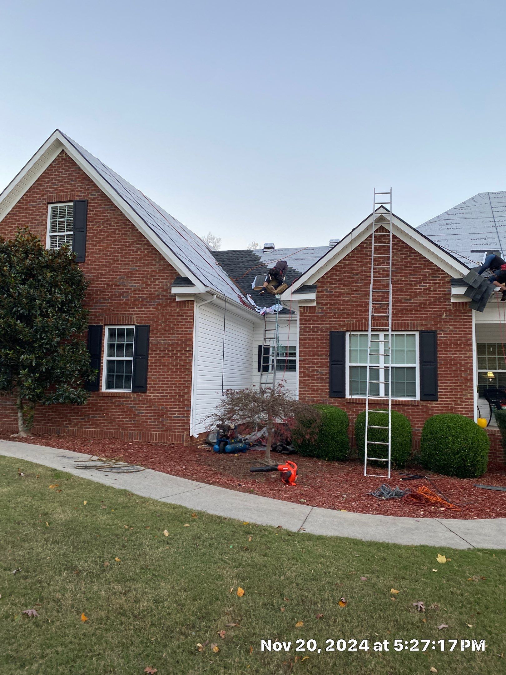 Project in Dalton by Aultman Roofing
