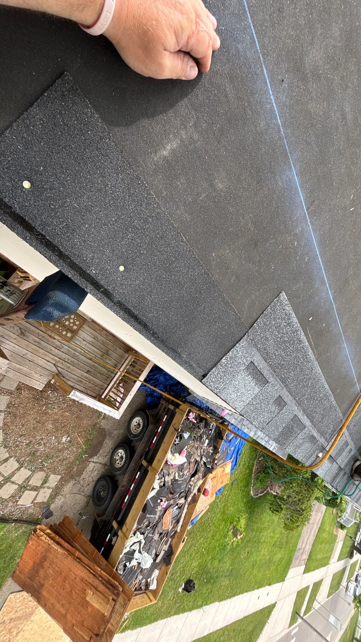 Roof Replacement using Owens Corning Slatestone Gray by 180 Contractors