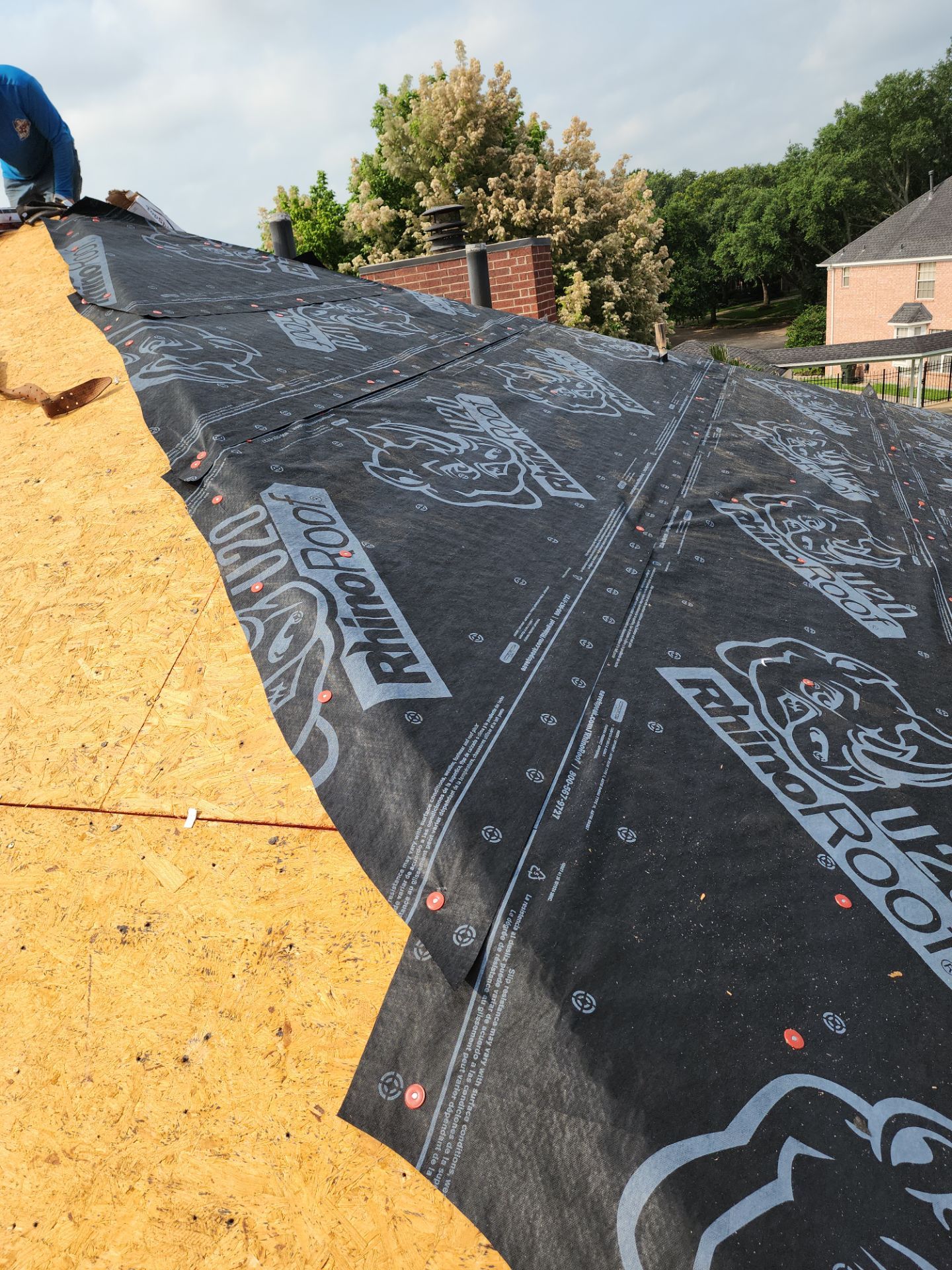 Residential Roofing Repair using Owen's Corning Duration (Lifetime) Shingles by Roof Repair Services LLC
