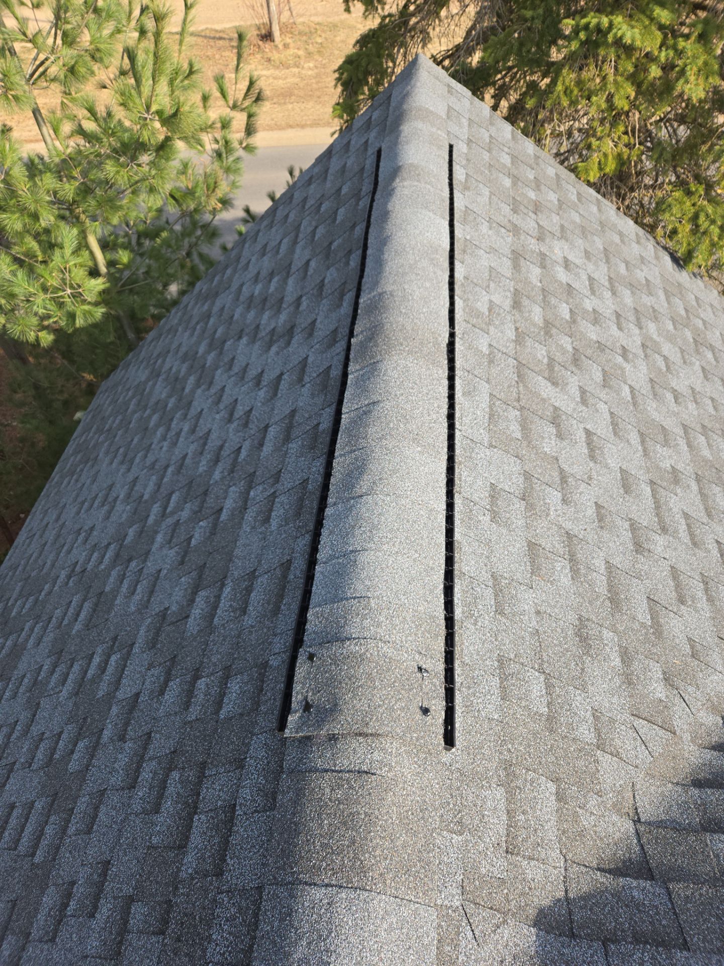 Residential Roofing Installation using GAF TIMBERLINE HDZ Pewter Gray by Avalon Roofing and Exteriors