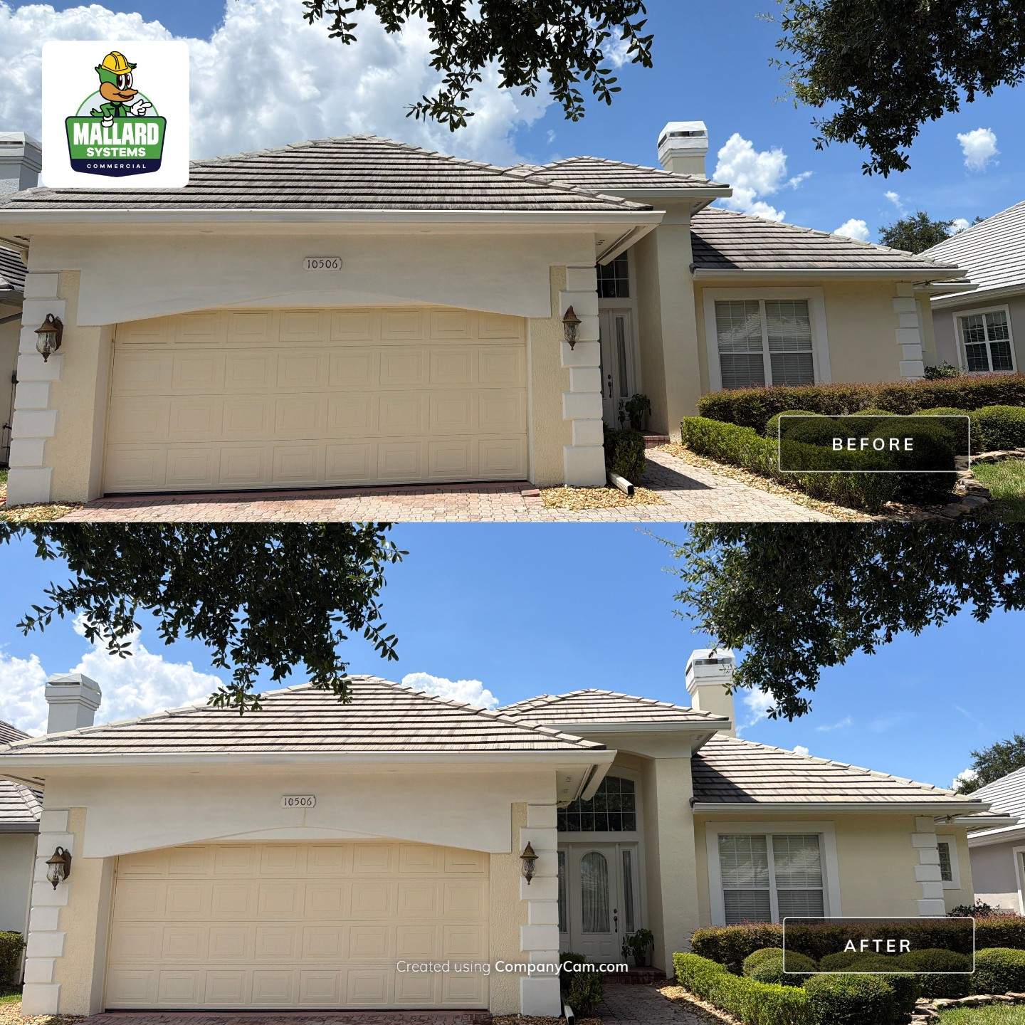 Roof Cleaning for Dr. Phillips by Mallard Systems