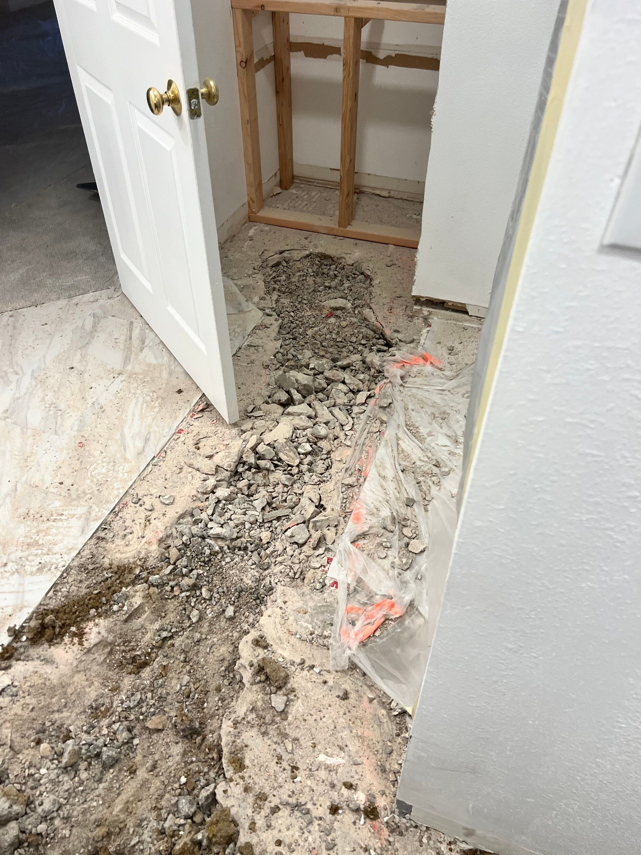 Toilet relocate by Plumbing Connect Systems LLC