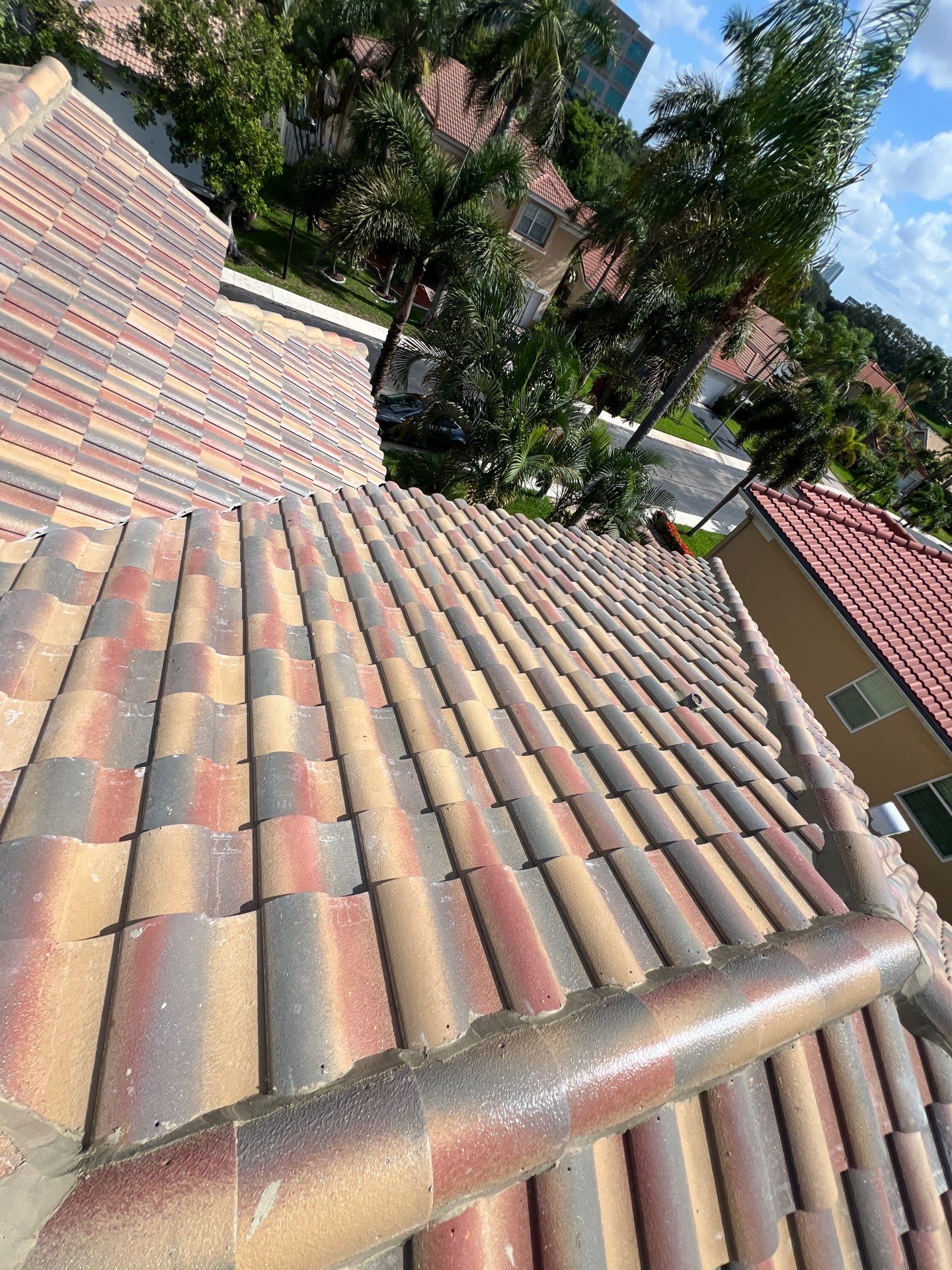 Residential Roofing Installation using Eagle Roof Tile by First Due Roofing