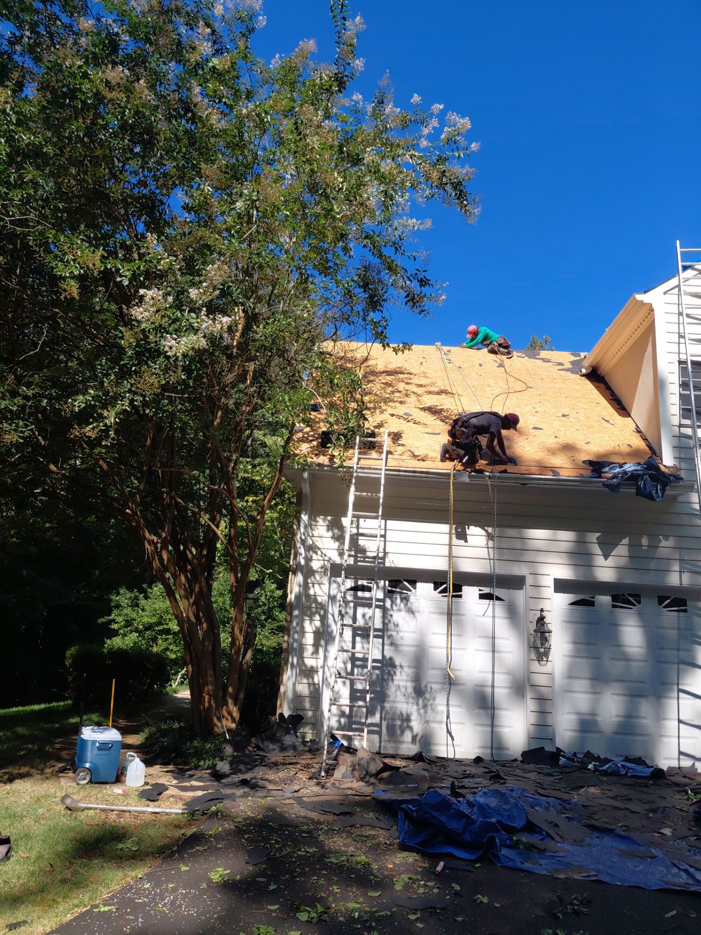 Fairfax station: Residential Roof with CertainTeed Landmark Pro in Max Def Shenandoah  by RM Banning, Inc.
