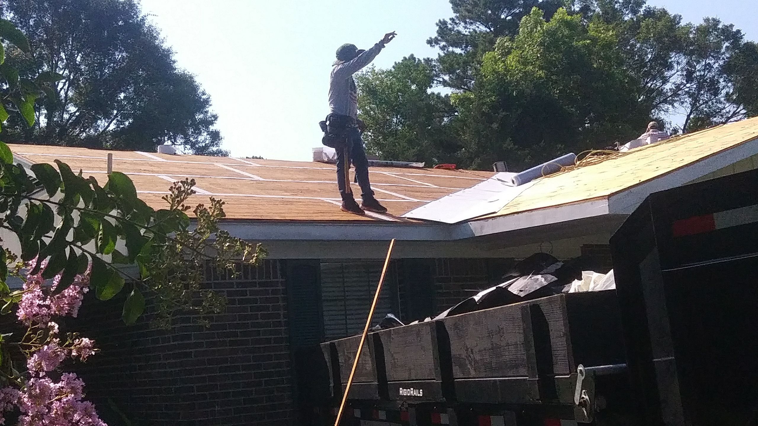 Residential Roofing Installation using Roof Replacement by American Roofing & Construction LLC