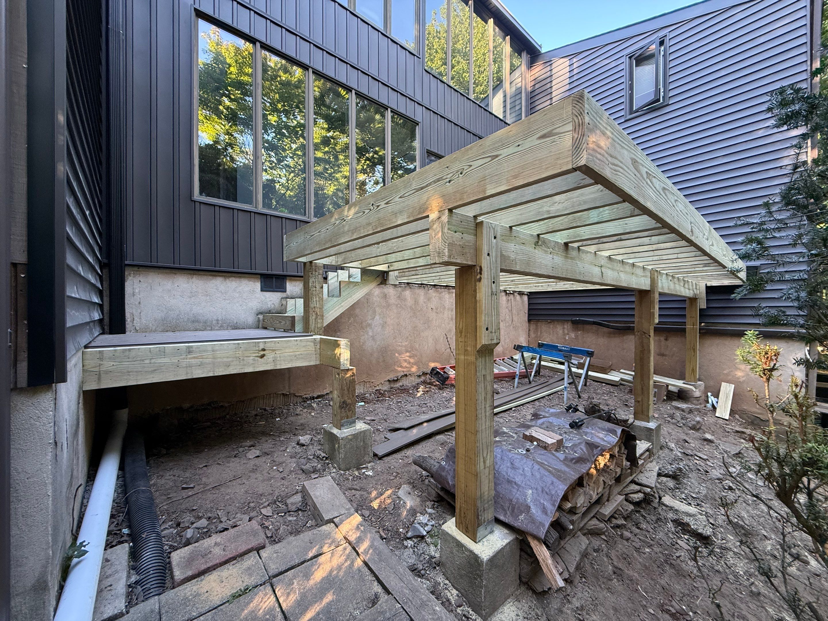 Deck Project in Montclair, New Jersey by deck guardian