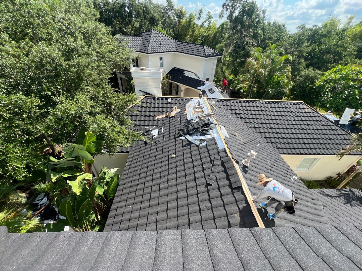 Residential Roofing Installation using Westlake (Boral) Stone Coated Steel by Four Peaks Roofing