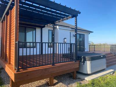 Deck Stained