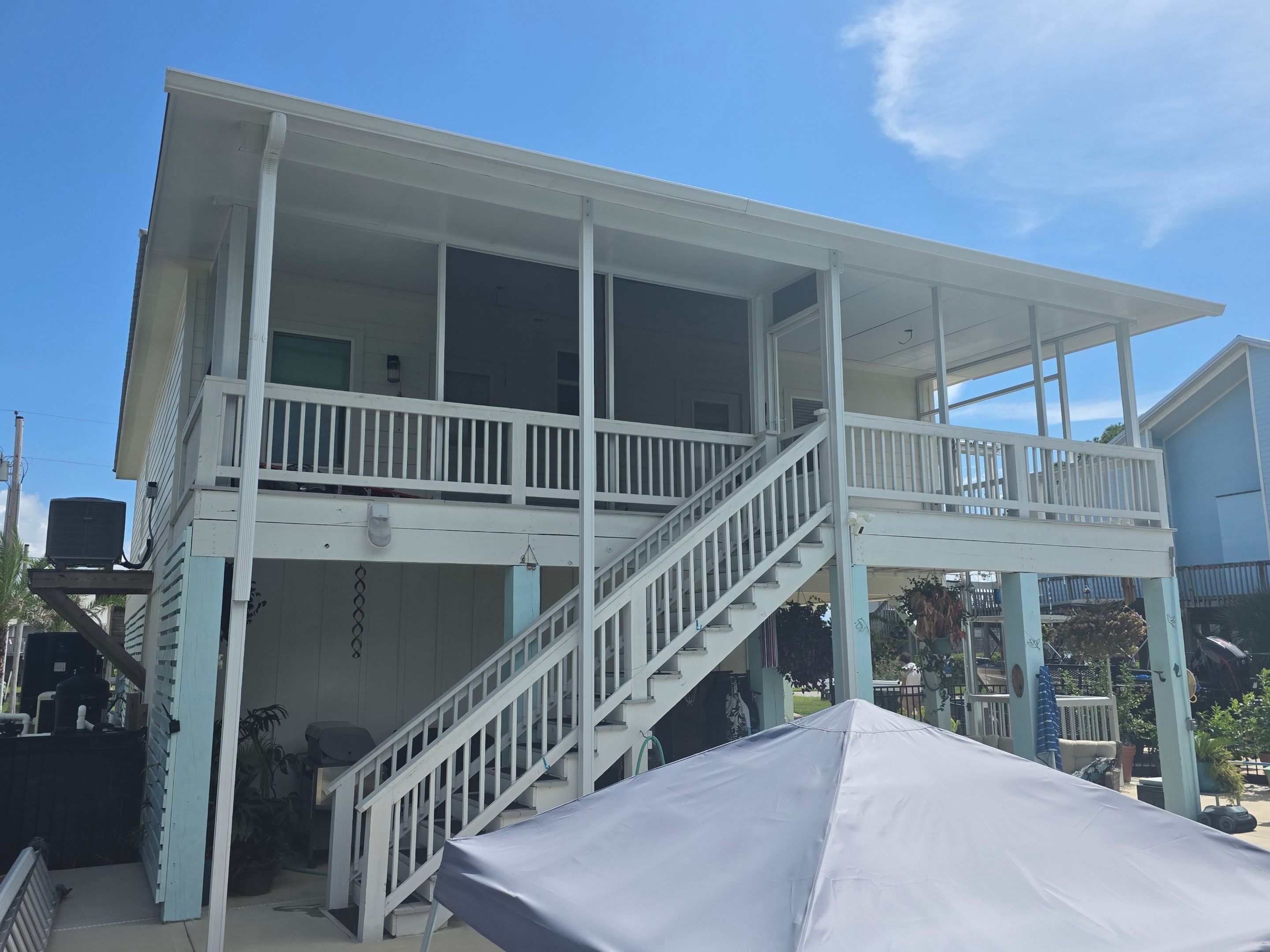 2nd Floor Screen Room by Titan Sunrooms