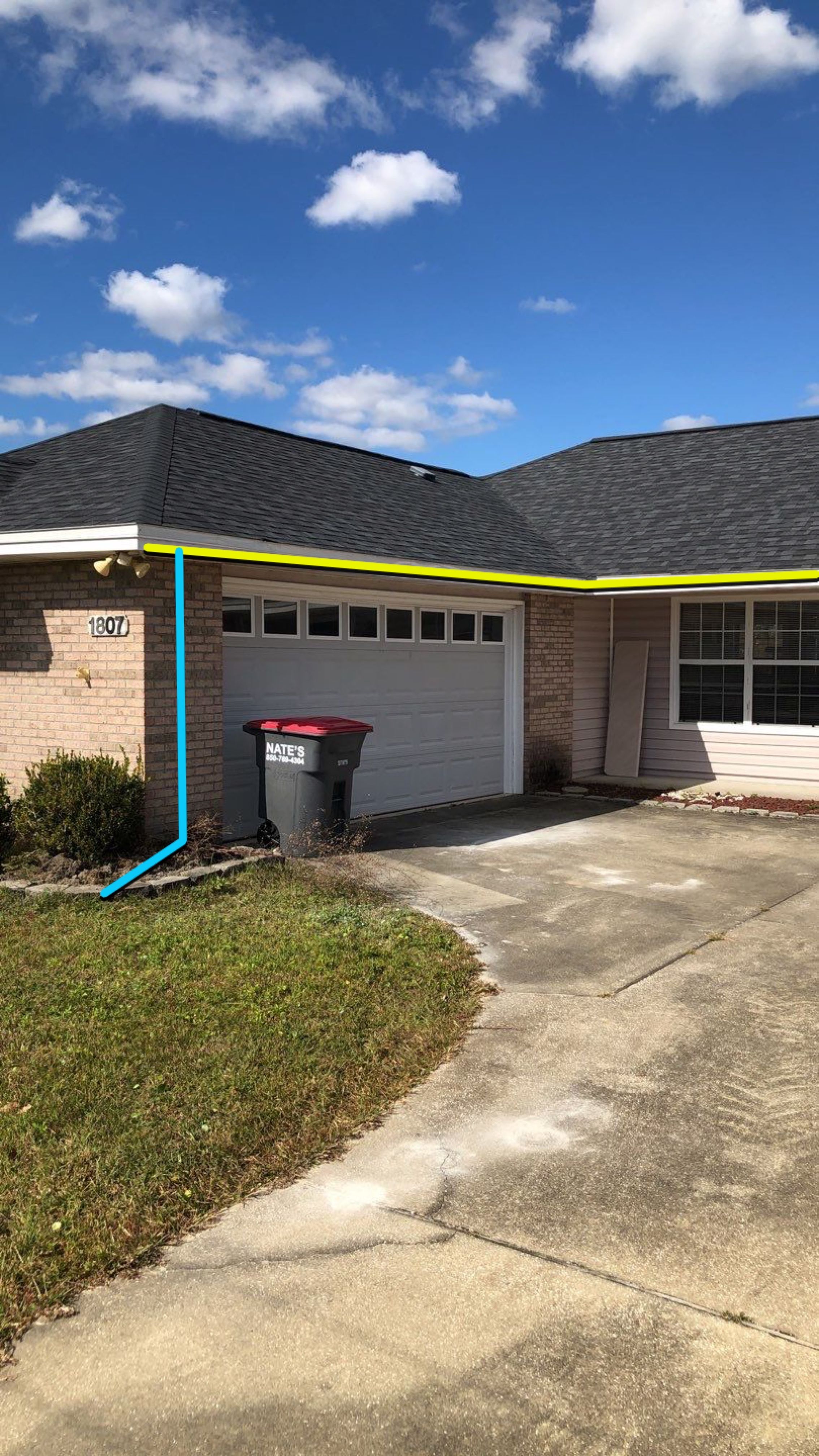Gutter Installation using K-Style Seamless Gutters by Gutter Professors