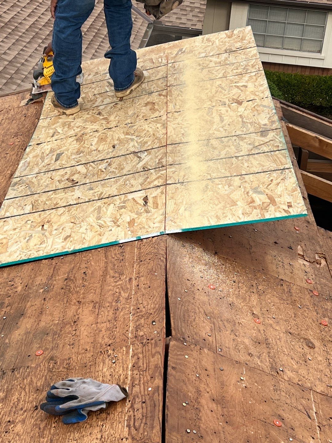 Residential Roofing Installation using GAF Natural Shadow  by A & H Roofing and Contracting