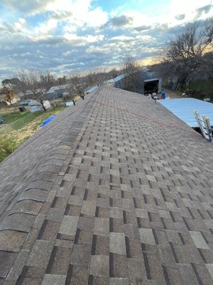 Reroof After Hail Storm -Atlas Pinnacle 