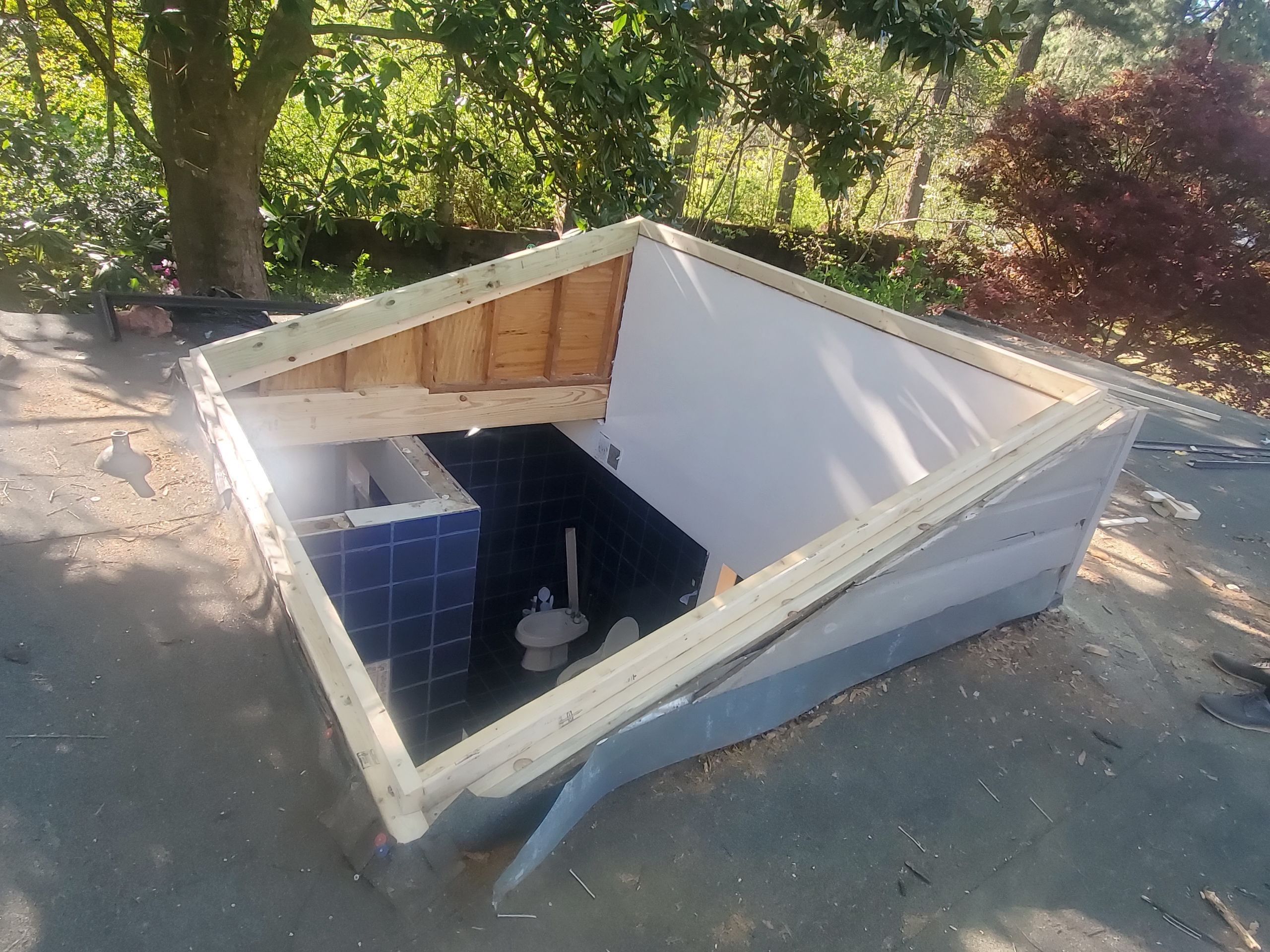 Structural Wood Rot Repair and Custom Skylight Installation in Memphis by Revival Roofing Services