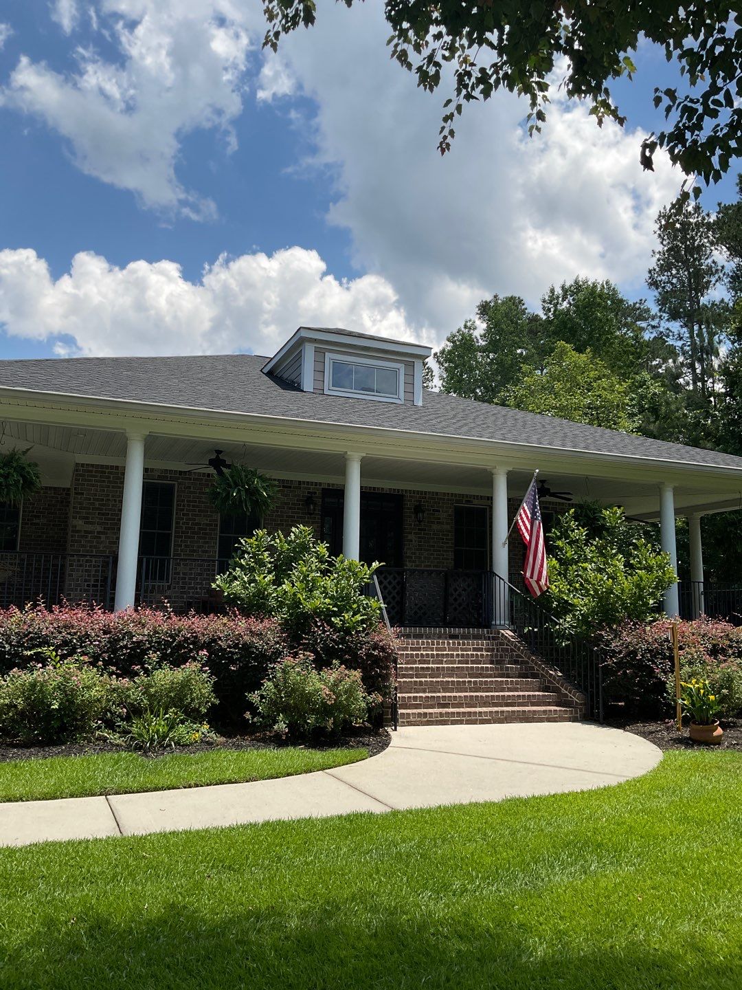 Residential Roofing Installation using Tamko Heritage lifetime shingle in Rustic Black by Sands Roofing & Construction