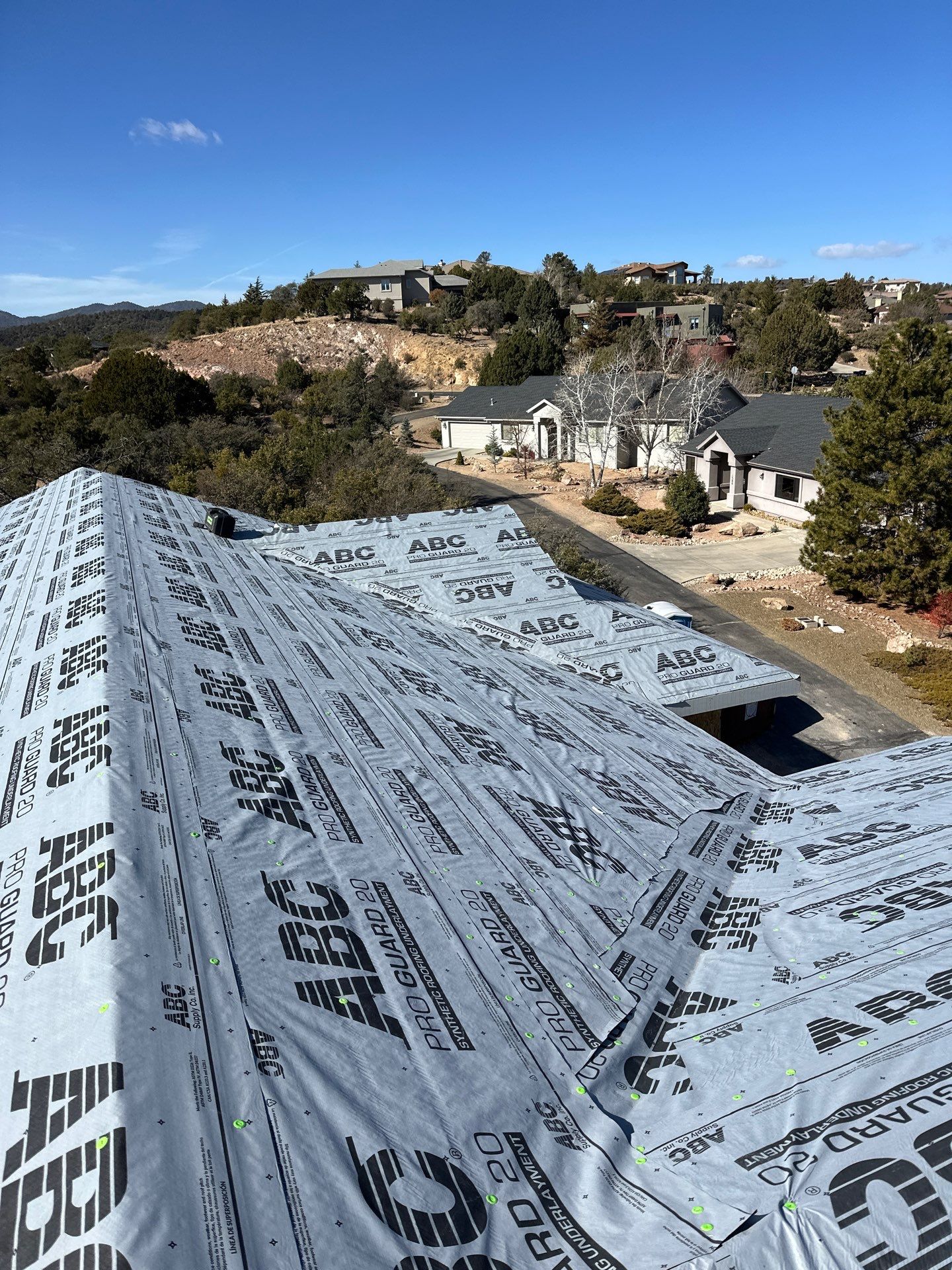 Prescott Asphalt Shingle Roof Replacement by Badger Roofing