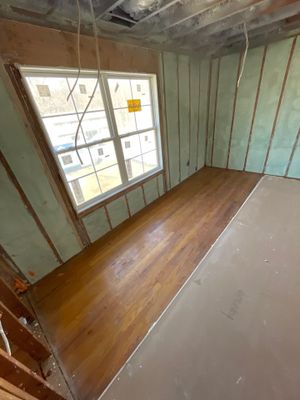 Basement Exterior Walls using Closed Cell Spray Foam