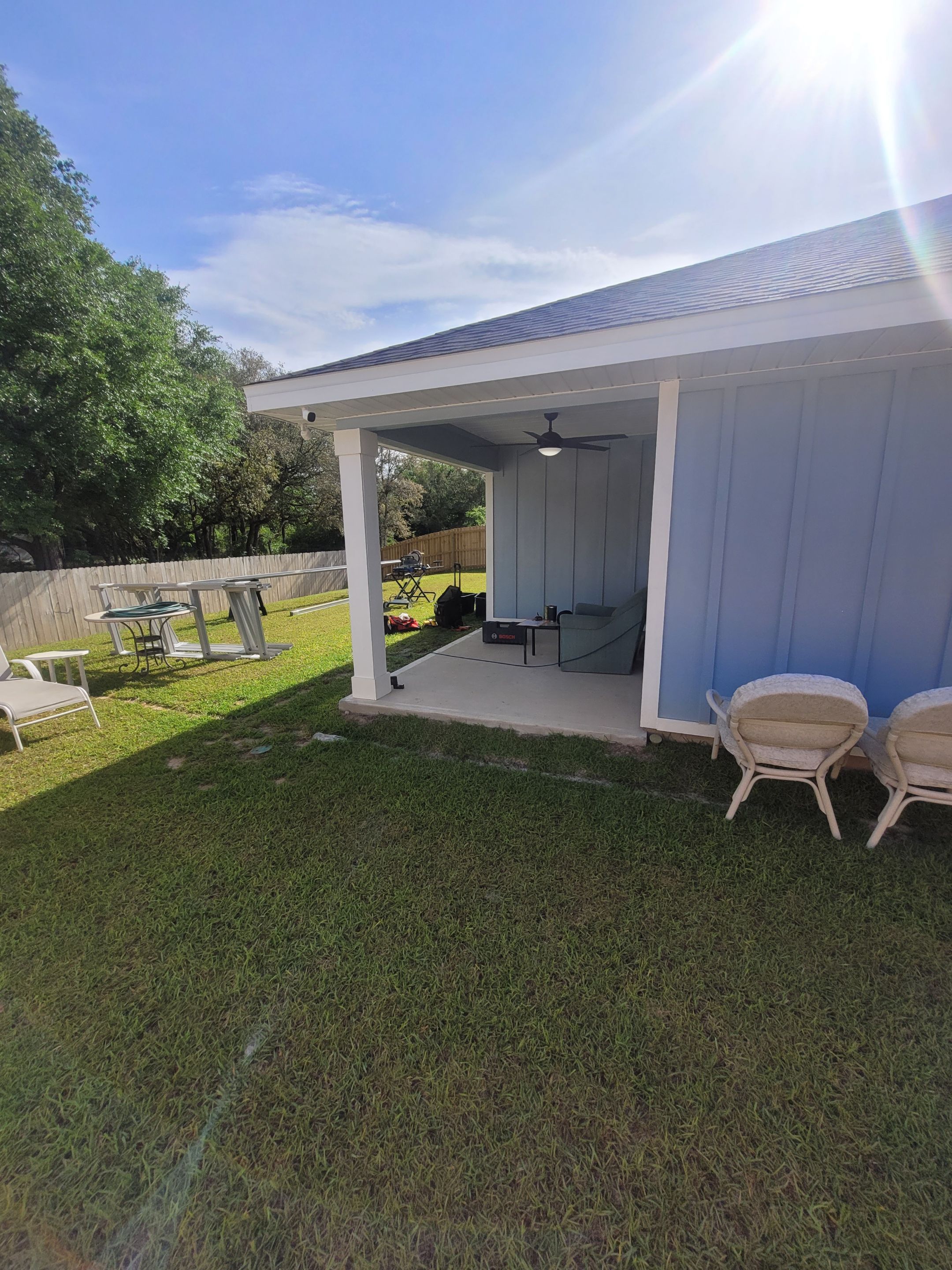Screen Under Glass Room in Crestview by Titan Sunrooms