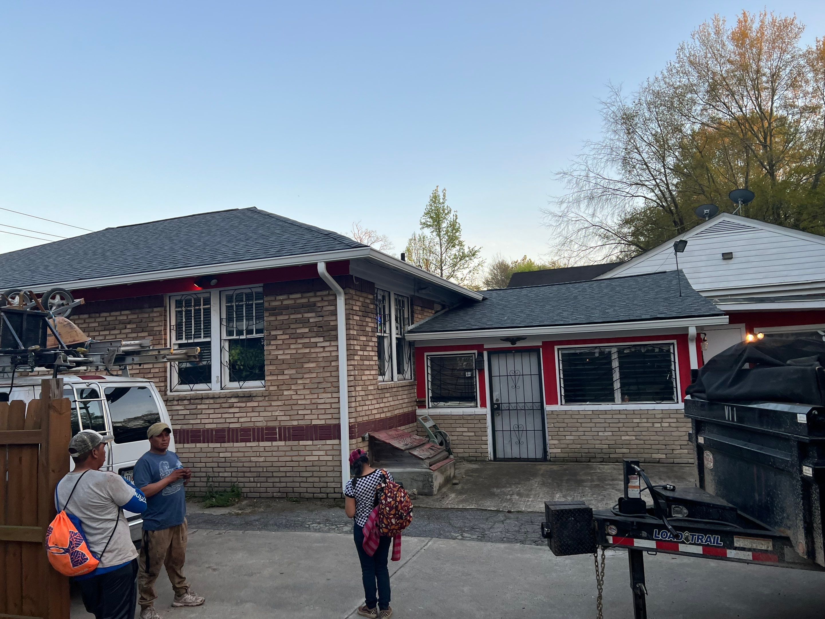 memorial tattoo roof & gutter replacement by Nailed It Roofing & Remodeling LLC