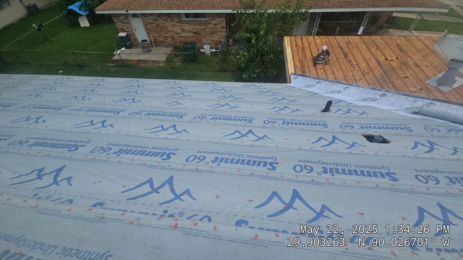 Project in Terrytown by Robertson Roofing & Siding Inc
