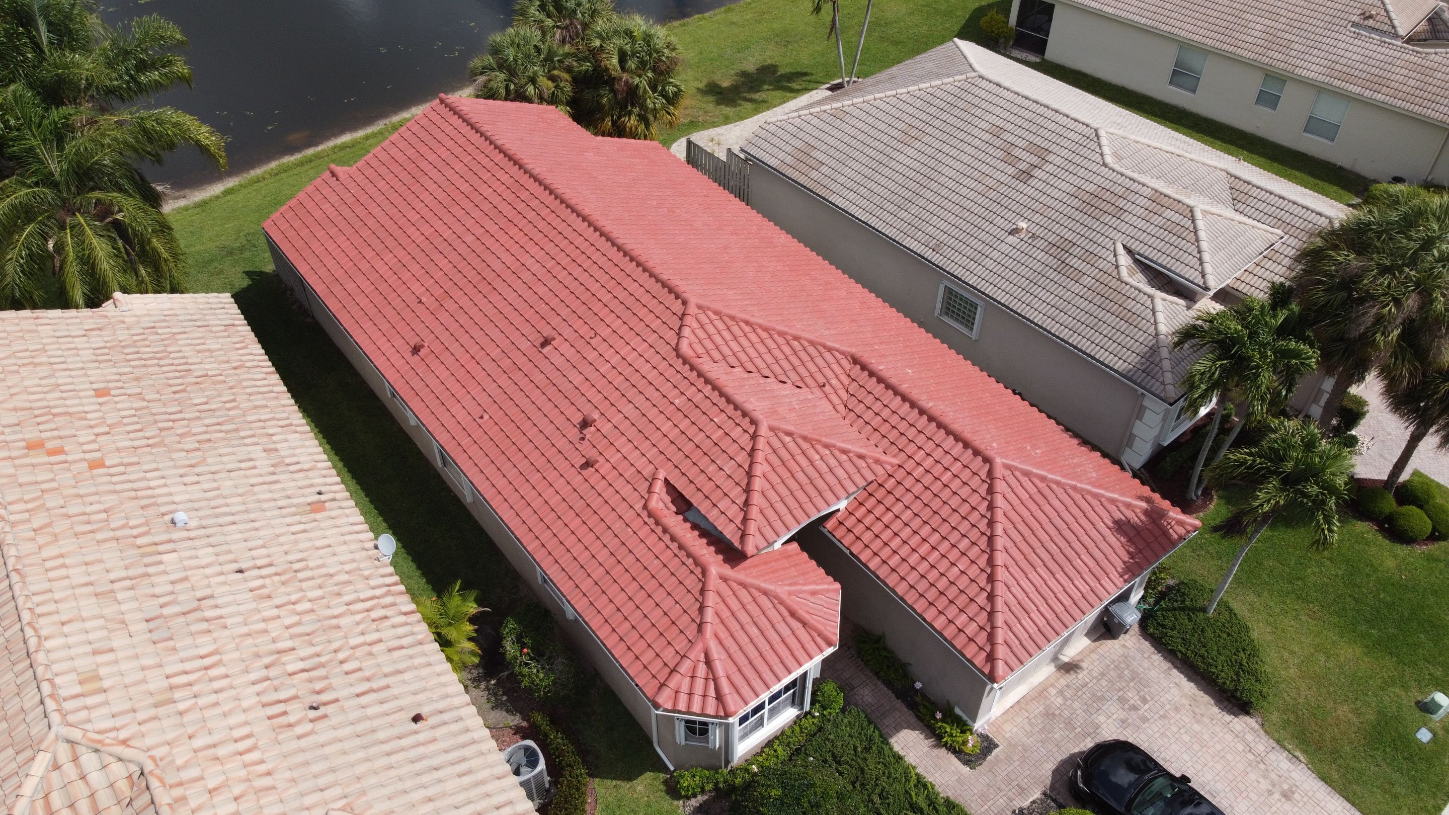 Residential Roofing Installation using Eagle Roofing Tile by BLUES BROTHERS ROOFING