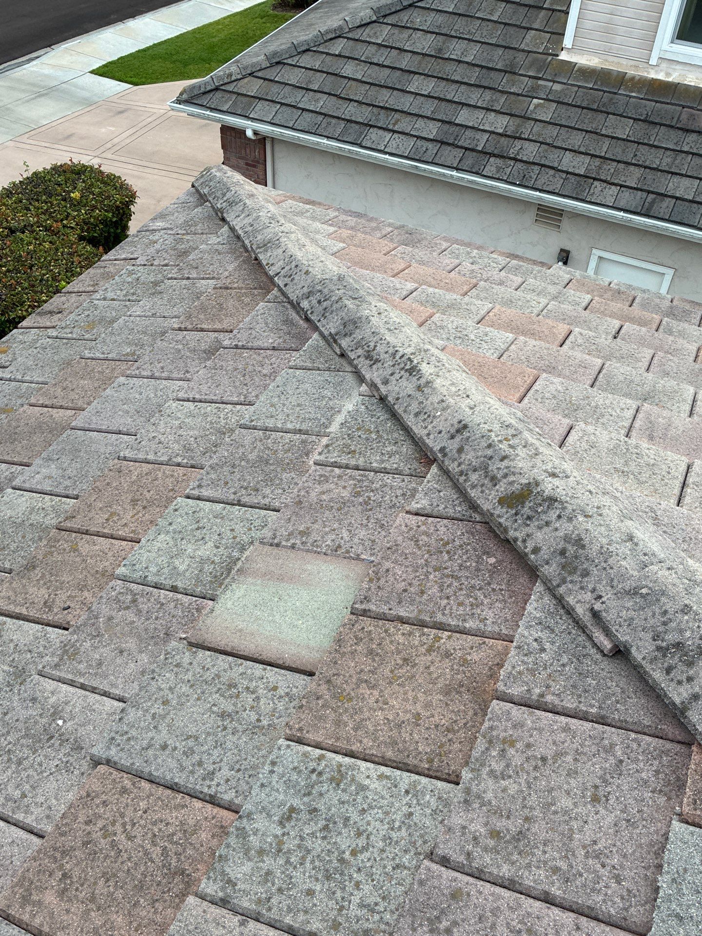 Carlsbad Concrete Tile Roof Replacement with Copper Flashing and Skylights by Reliable Roofing San Diego Inc.