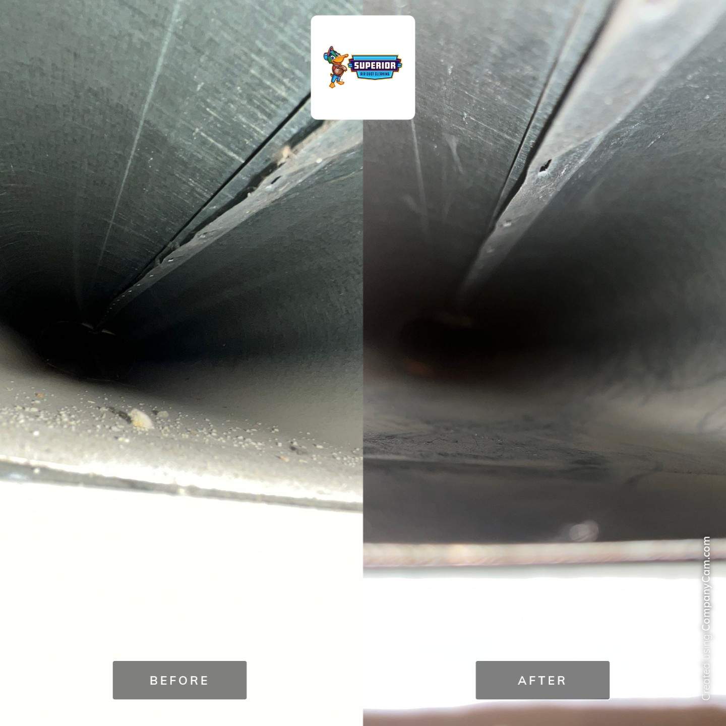 Air Duct Cleaning With a Vacuum Truck in Rochester, PA by Superior Air Duct Cleaning