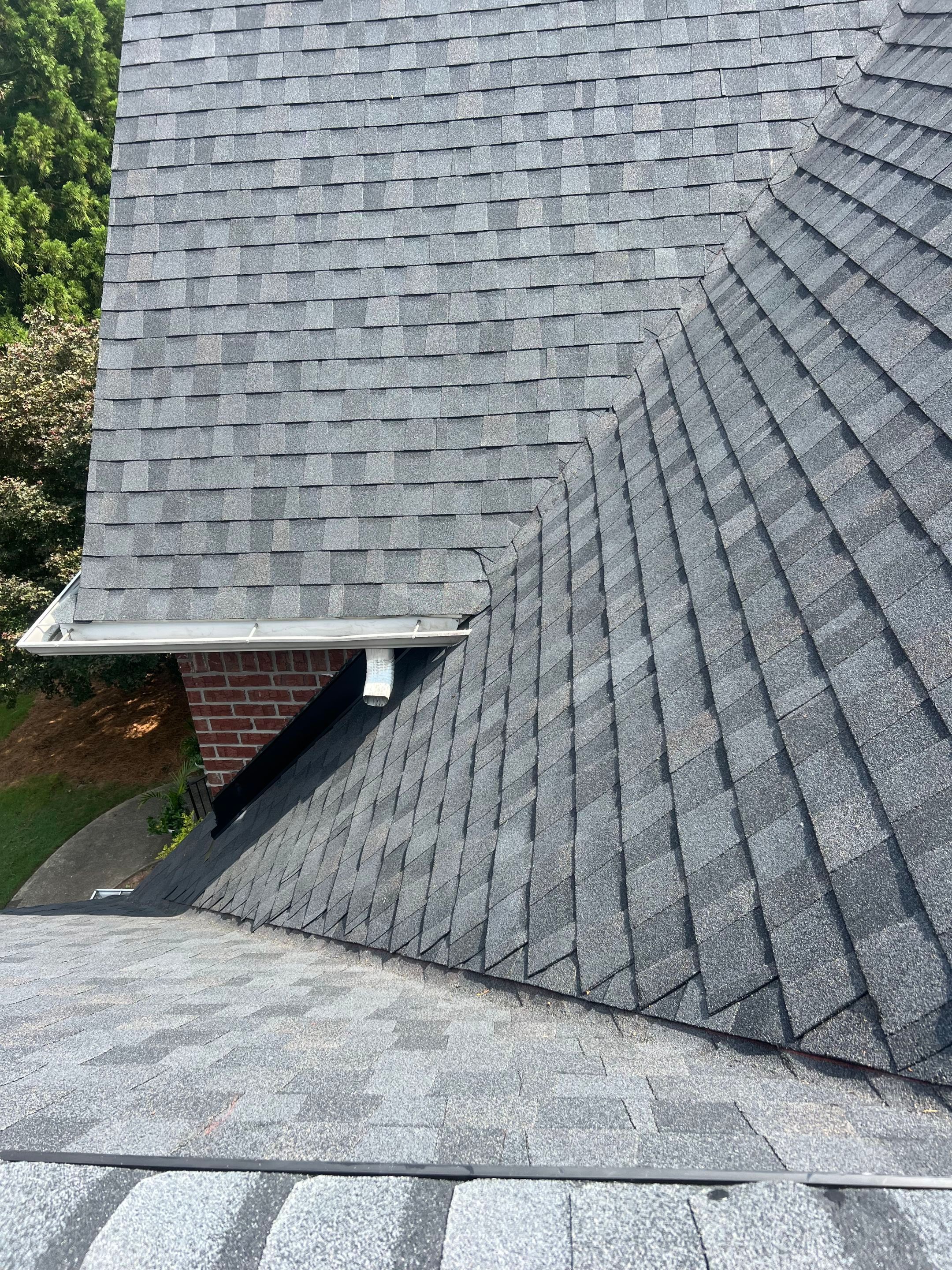 Marietta, GA Roof Replacement CertainTeed Landmark Moire Black by Reset Roofing