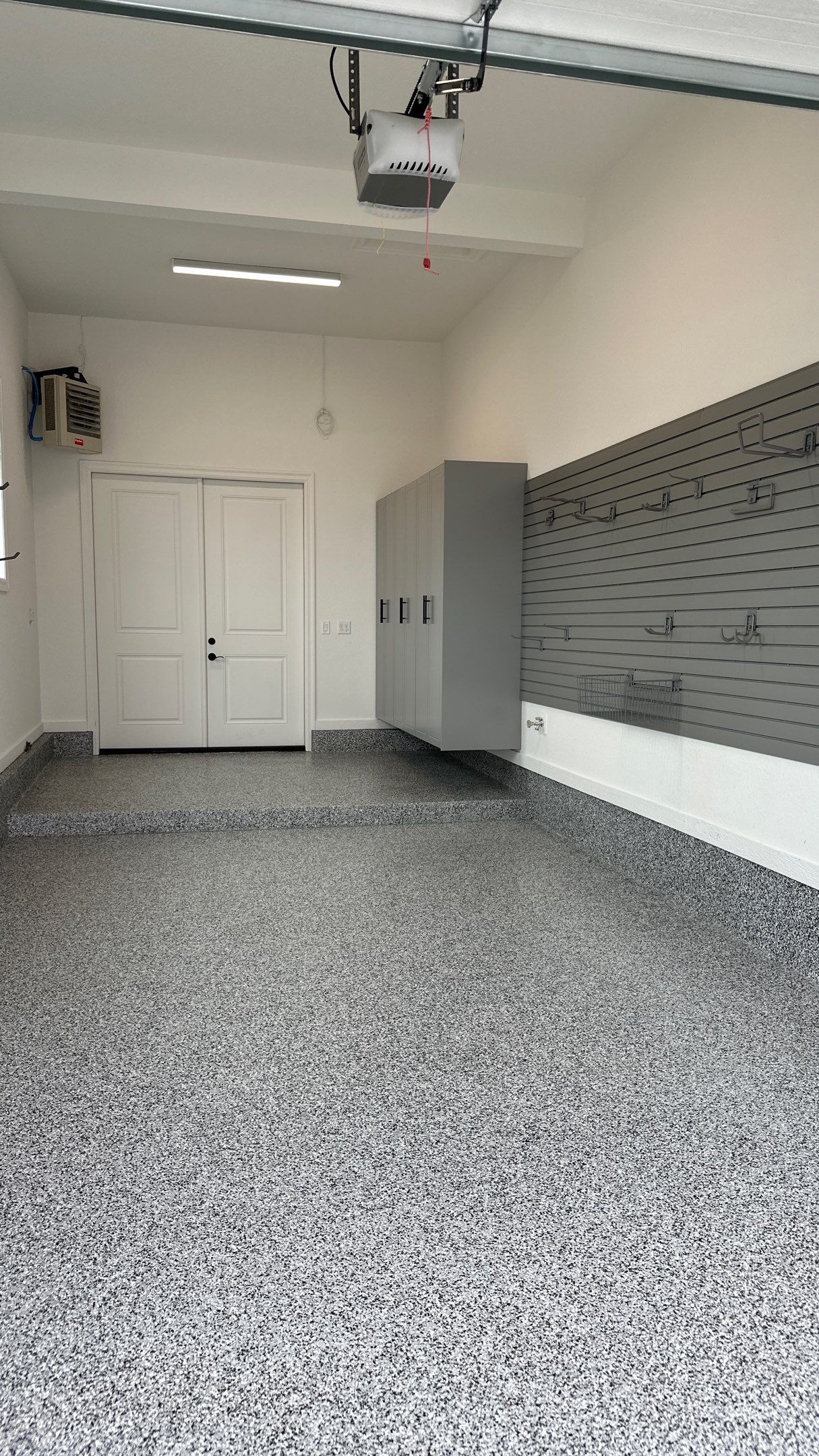 Mike & Pam transformed their garage with a Banner Garage Floor and Cabinets by Banner Garage