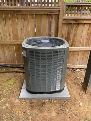 Central Air Conditioning Installation using Trane
