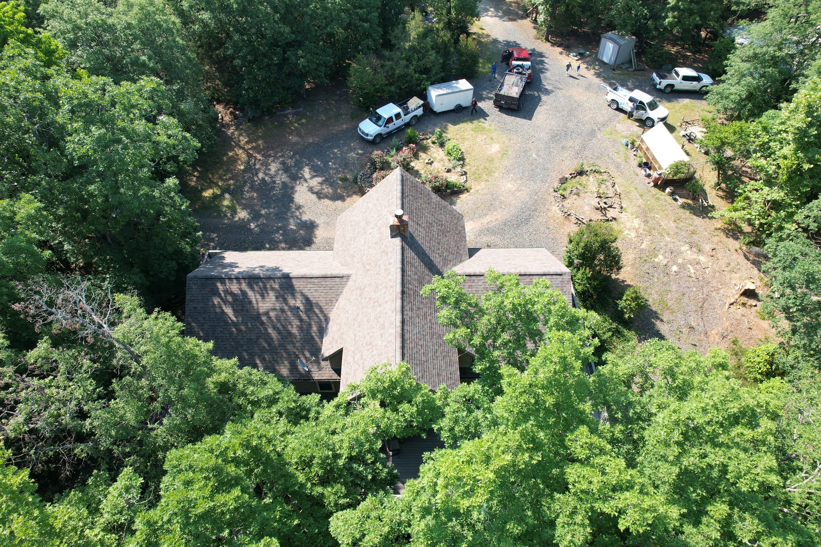 Residential Shingle Reroof using Malarkey Vista by Hostetler Roofing