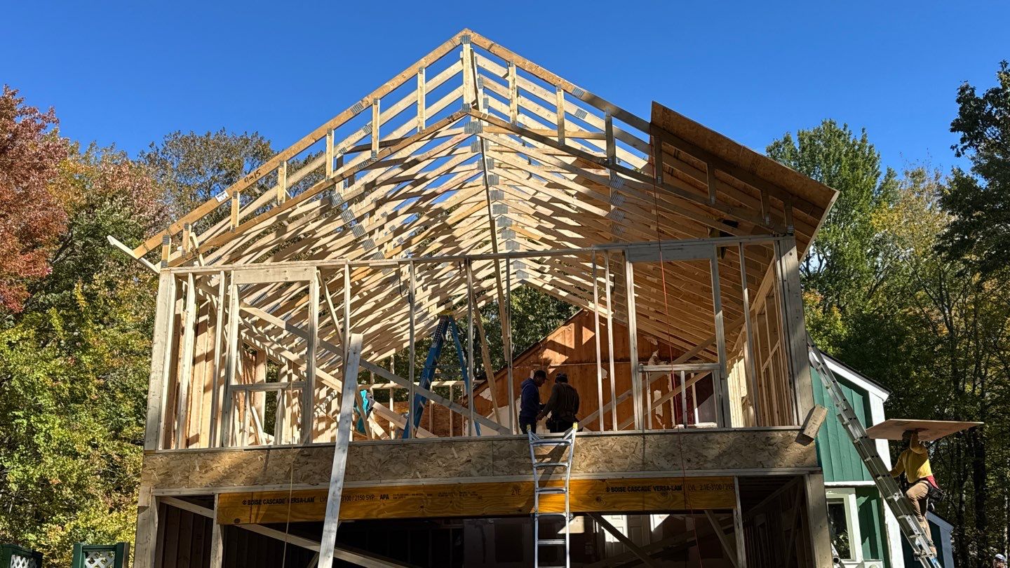 Custom ADU Construction with Vaulted In-Law Suite – LP SmartSide®, ZIP System® & Harvey® Windows by Sensible Home Solutions