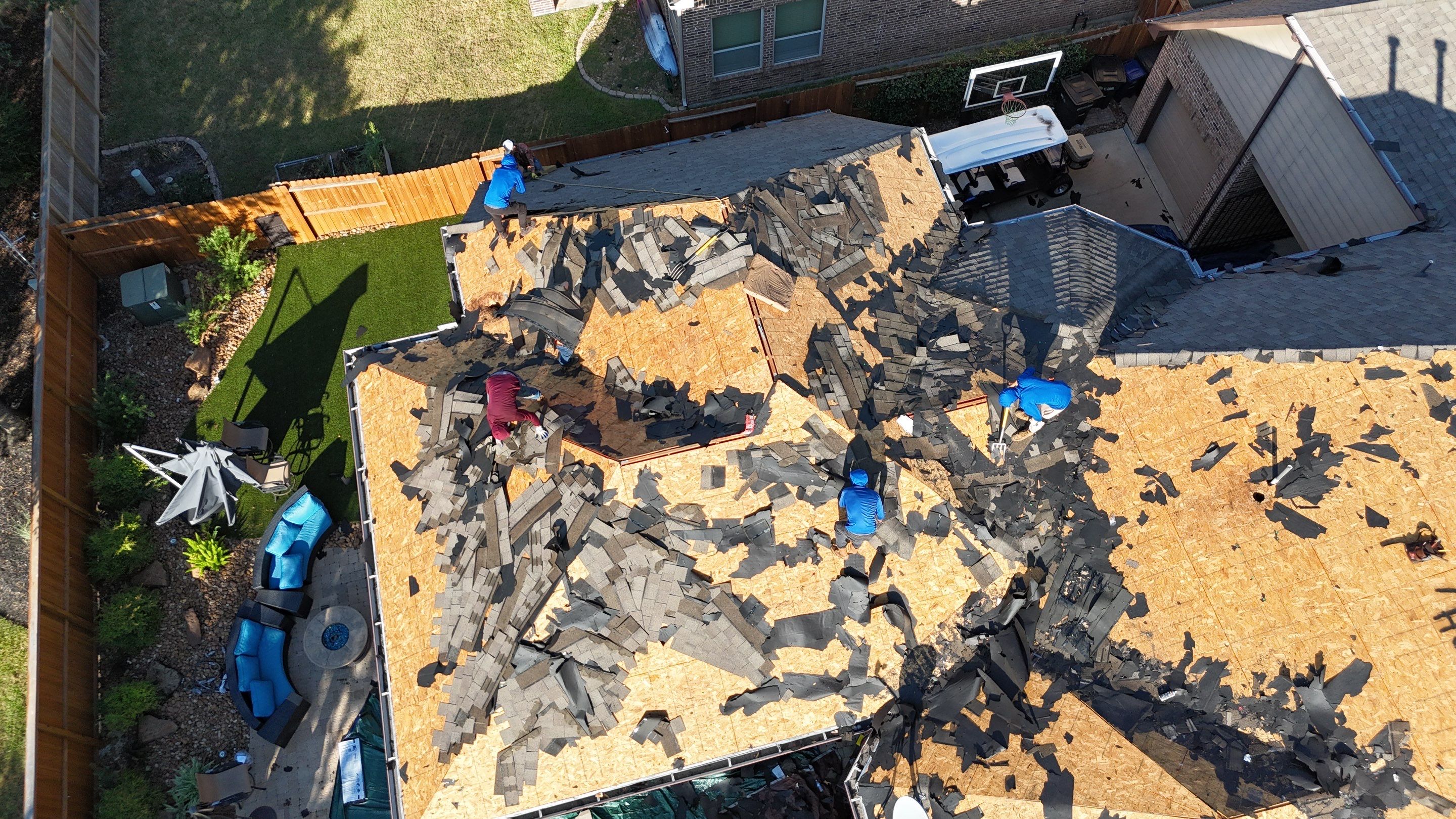 Residential Roofing Installation using IKO Dynasty by Core Four Roofing