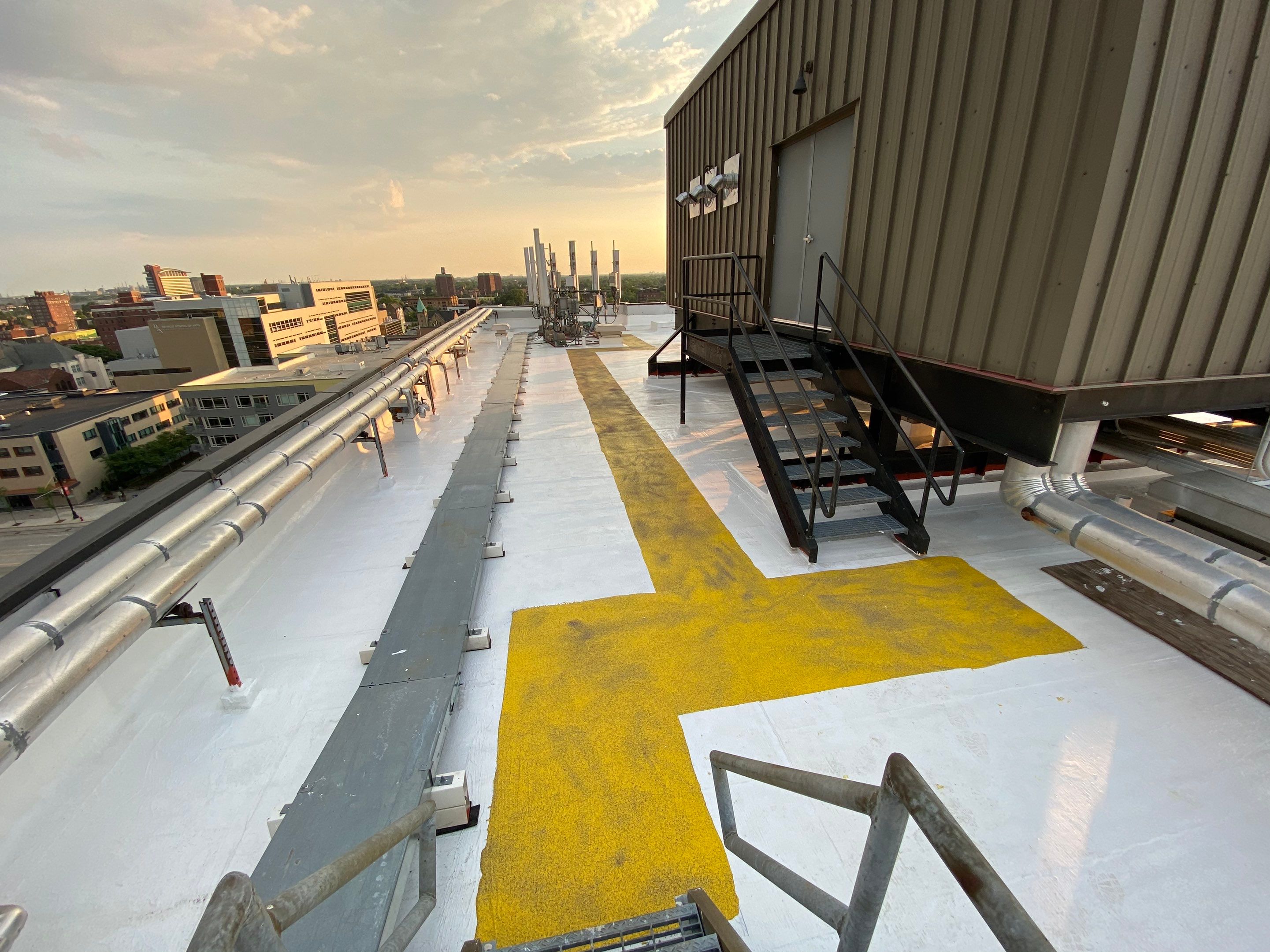 City of Detroit Roof Restoration by Bloomfield Construction & Restoration